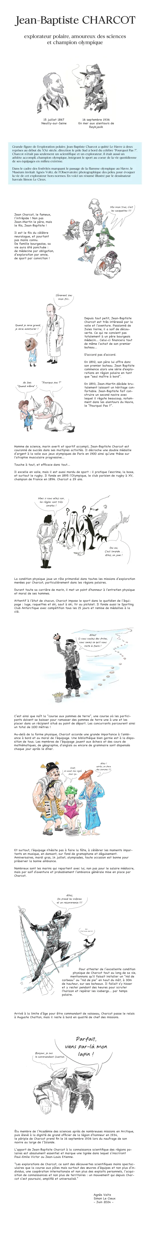 Jean-Baptiste Charcot : explorateur polaire, amoureux des sciences et champion olympique