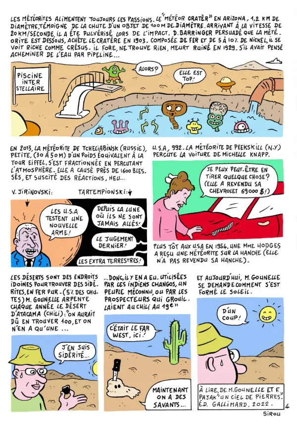 Météorites : mythes et légendes