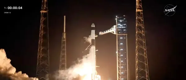 Décollage Crew 12 - Sophie Adenot