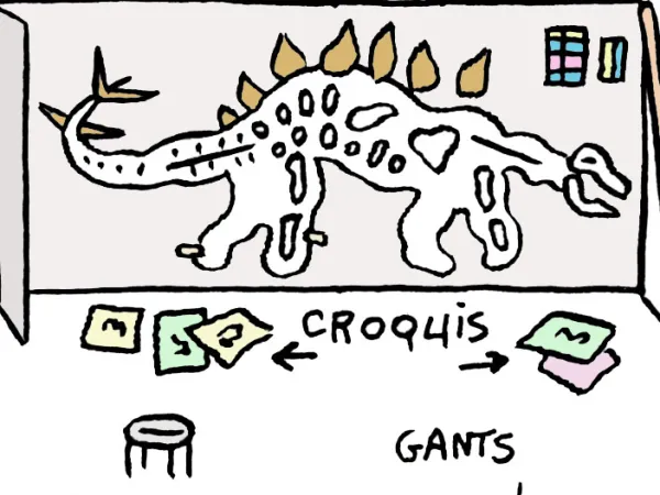 Le chantier du musée en BD : épisode 7 " Le soclage "