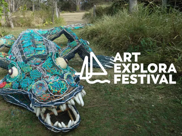 Crocodile, 2011, oeuvre collective, Ghost Nets Australia